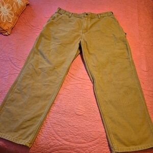 Carhartt Durable Canvas Pants Straight Leg. W 38 X 30
